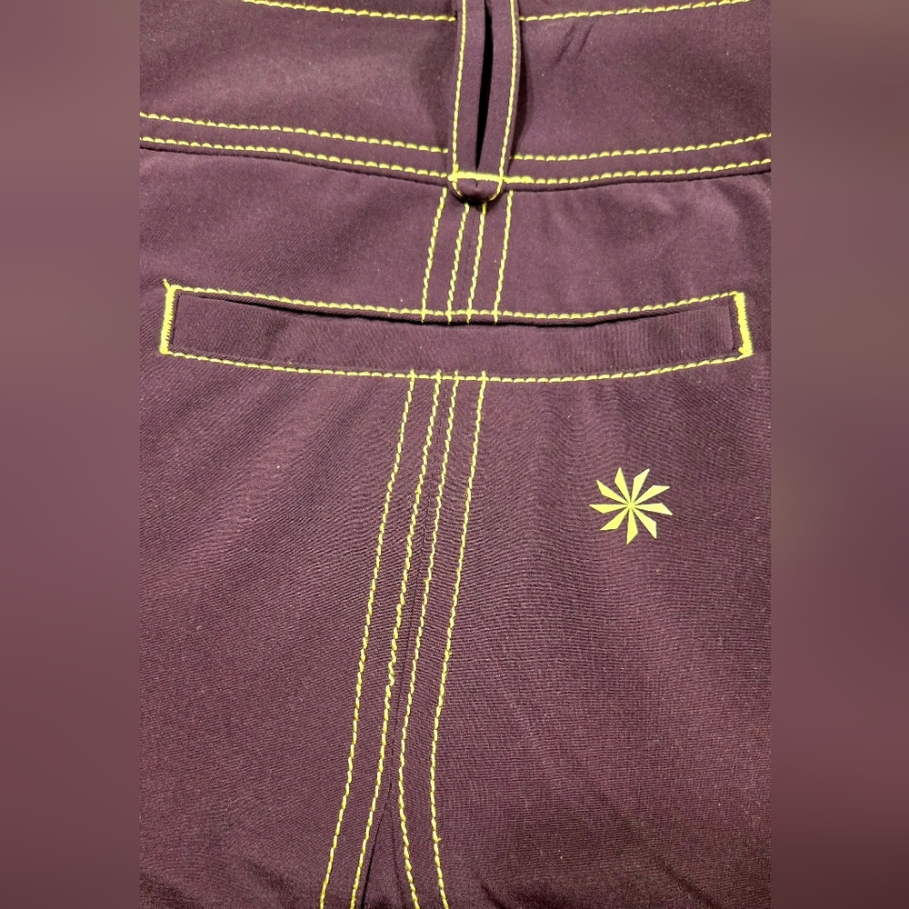 COPY - EUC Athleta A-Line Flared Whatever Skort Skirt in Dark Purple Size 12 - Picture 11 of 16